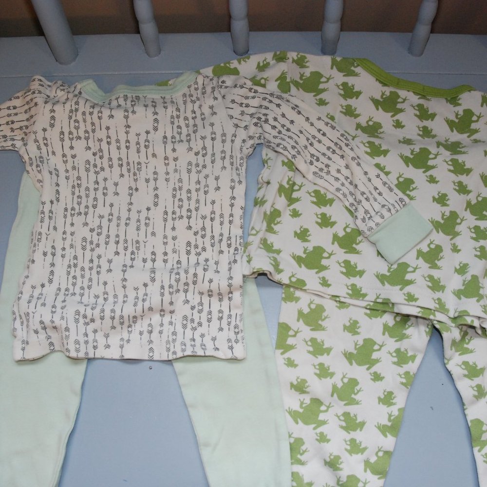 2 Sets of Organic PJ - Finn + Emma Boutique + Organics for Kids 2T - Picture 2 of 7